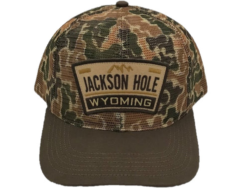 Jackson Hole WYO Mesh Hat